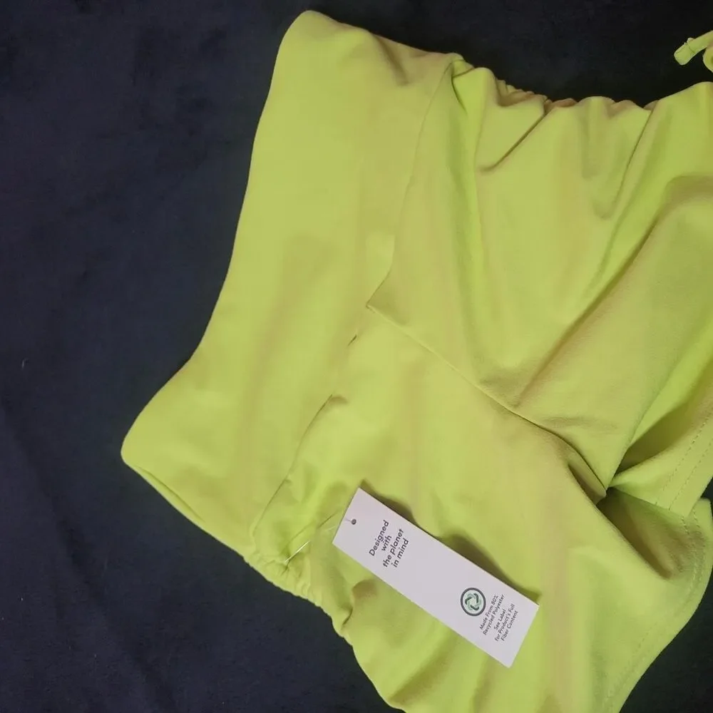 XXS-No-boundaries Women's Green and Yellow Shorts